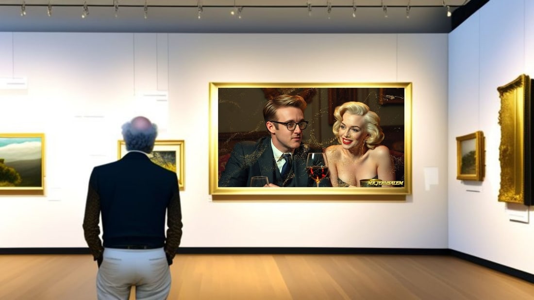 Keith Haring - Dinner With Marilyn Monroe-D2, Limited Edition of 50 Pieces, Signed & Numbered - 2