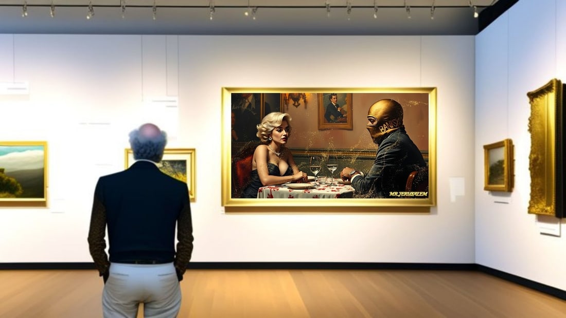Banksy - Dinner With Marilyn Monroe- D2, Limited Edition of 50 Pieces, Signed & Numbered - 2