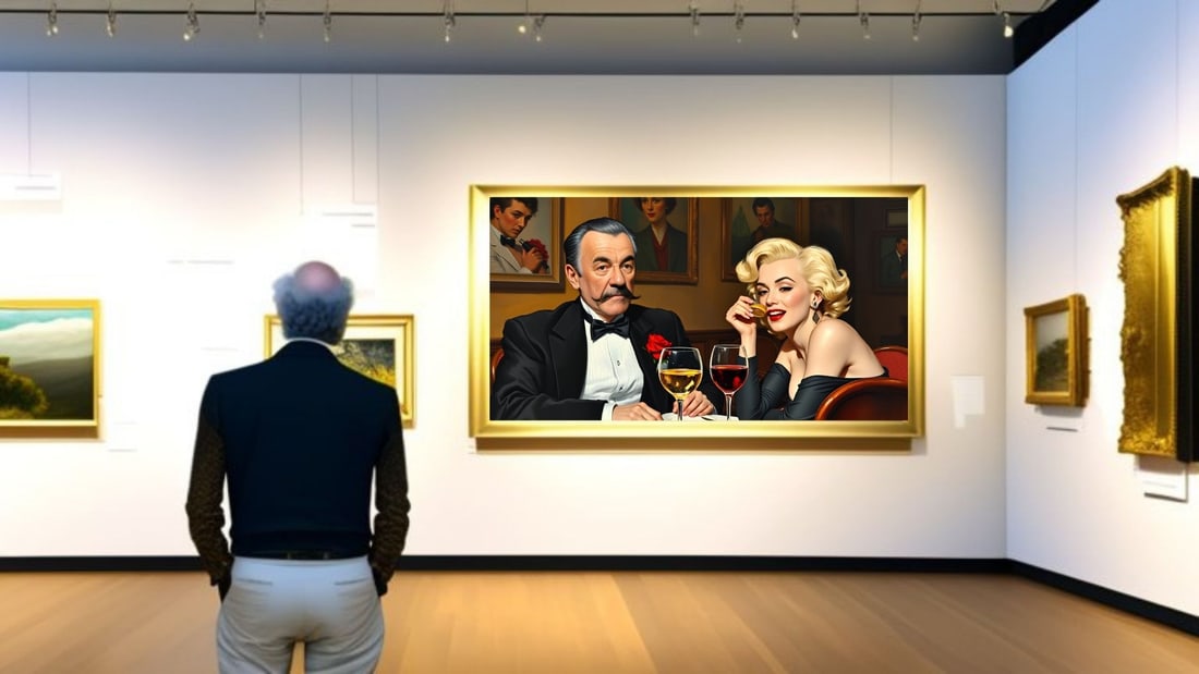 Fernand Leger - Dinner With Marilyn Monroe-D1, Limited Edition of 50 Pieces, Signed & Numbered - 2