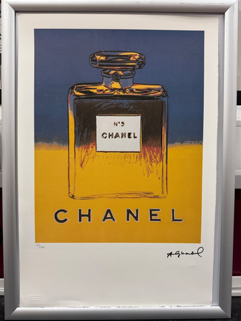 ANDY Warhol, Original, Print, Limited edition, Plate signed: Andy Warhol edition Arabic numbering - numbering 100 copies - Approximate dimensions of the sheet 57.3 x 38.4 cm - INTONSO / IRREGULAR SHEET on 4 sides, weight between 180/210 - Watermark on Arches Fr