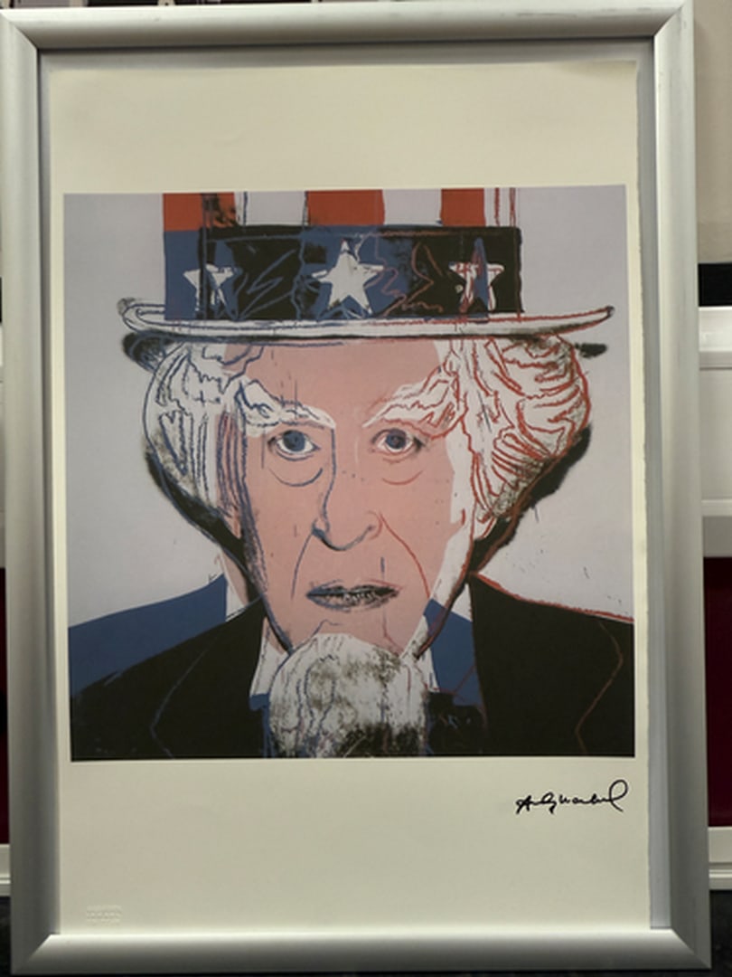 ANDY Warhol, Original, Print, Limited edition, Plate signed: Andy Warhol edition Arabic numbering - numbering 100 copies - Approximate dimensions of the sheet 57.3 x 38.4 cm - INTONSO / IRREGULAR SHEET on 4 sides, weight between 180/210 - Watermark on Arches Fr