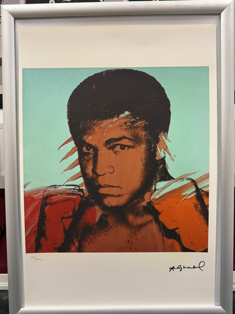 ANDY Warhol, Original, Print, Limited edition, Plate signed: Andy Warhol edition Arabic numbering - numbering 100 copies - Approximate dimensions of the sheet 57.3 x 38.4 cm - INTONSO / IRREGULAR SHEET on 4 sides, weight between 180/210 - Watermark on Arches Fr