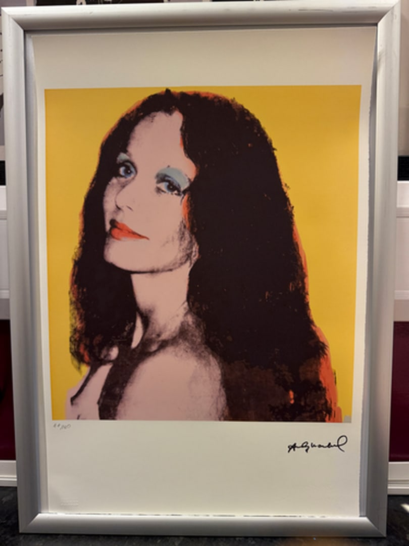 ANDY Warhol, Original, Print, Limited edition, Plate signed: Andy Warhol edition Arabic numbering - numbering 100 copies - Approximate dimensions of the sheet 57.3 x 38.4 cm - INTONSO / IRREGULAR SHEET on 4 sides, weight between 180/210 - Watermark on Arches Fr