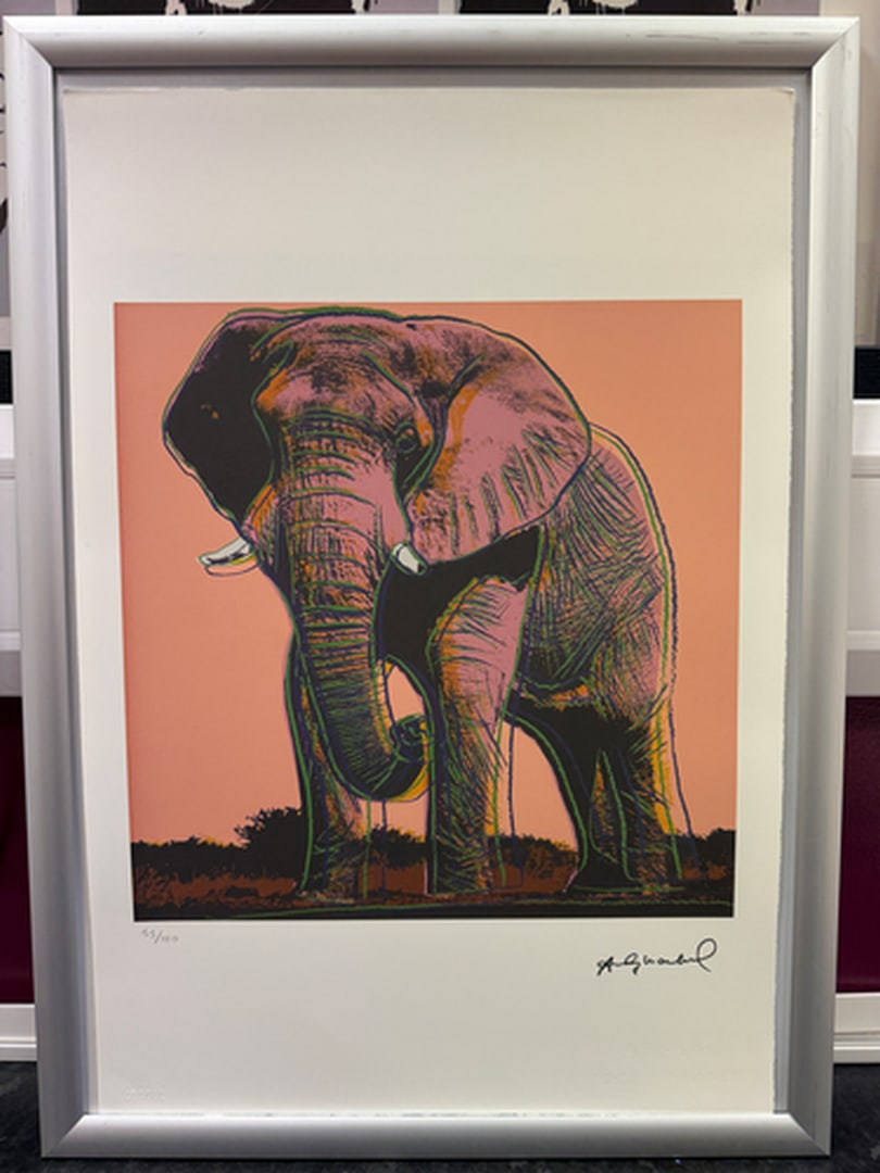 ANDY Warhol, Original, Print, Limited edition, Plate signed: Andy Warhol edition Arabic numbering - numbering 100 copies - Approximate dimensions of the sheet 57.3 x 38.4 cm - INTONSO / IRREGULAR SHEET on 4 sides, weight between 180/210 - Watermark on Arches Fr