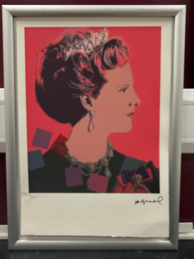 ANDY Warhol, Original, Print, Limited edition, Plate signed: Andy Warhol edition Arabic numbering - numbering 100 copies - Approximate dimensions of the sheet 57.3 x 38.4 cm - INTONSO / IRREGULAR SHEET on 4 sides, weight between 180/210 - Watermark on Arches Fr