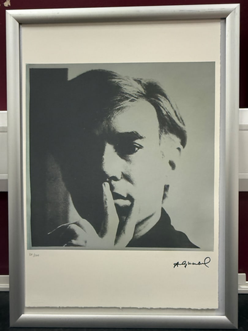 ANDY Warhol, Original, Print, Limited edition, Plate signed: Andy Warhol edition Arabic numbering - numbering 100 copies - Approximate dimensions of the sheet 57.3 x 38.4 cm - INTONSO / IRREGULAR SHEET on 4 sides, weight between 180/210 - Watermark on Arches Fr