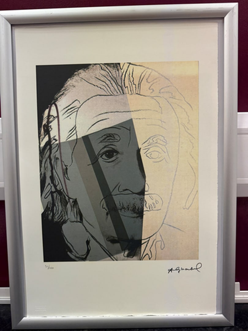 ANDY Warhol, Original, Print, Limited edition, Plate signed: Andy Warhol edition Arabic numbering - numbering 100 copies - Approximate dimensions of the sheet 57.3 x 38.4 cm - INTONSO / IRREGULAR SHEET on 4 sides, weight between 180/210 - Watermark on Arches Fr
