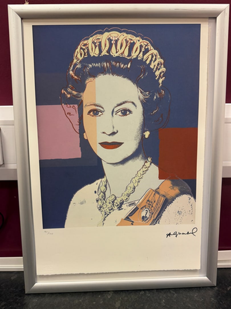 ANDY Warhol, Original, Print, Limited edition, Plate signed: Andy Warhol edition Arabic numbering - numbering 100 copies - Approximate dimensions of the sheet 57.3 x 38.4 cm - INTONSO / IRREGULAR SHEET on 4 sides, weight between 180/210 - Watermark on Arches Fr