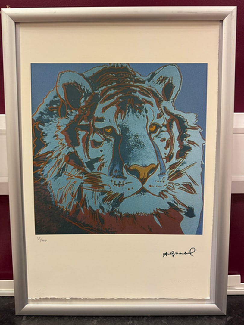 ANDY Warhol, Original, Print, Limited edition, Plate signed: Andy Warhol edition Arabic numbering - numbering 100 copies - Approximate dimensions of the sheet 57.3 x 38.4 cm - INTONSO / IRREGULAR SHEET on 4 sides, weight between 180/210 - Watermark on Arches Fr