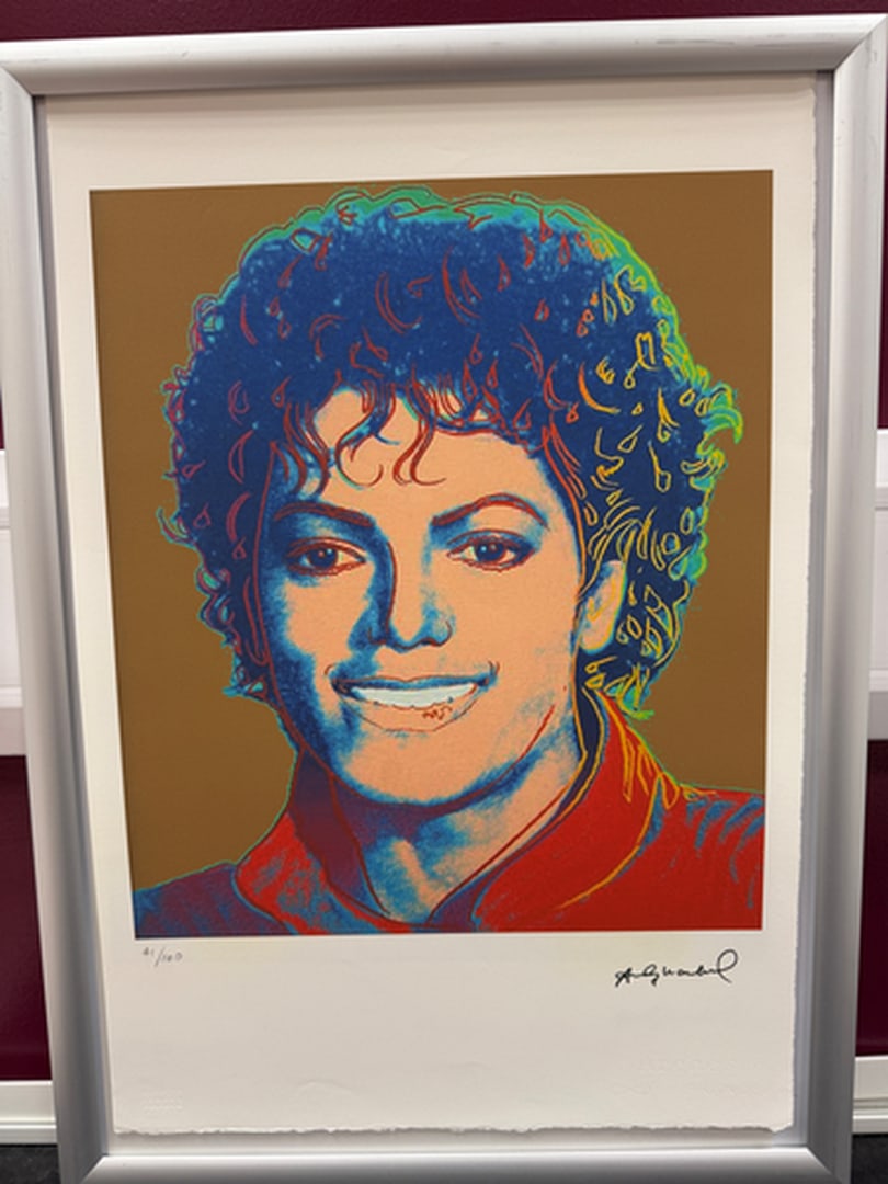 ANDY Warhol, Original, Print, Limited edition, Plate signed: Andy Warhol edition Arabic numbering - numbering 100 copies - Approximate dimensions of the sheet 57.3 x 38.4 cm - INTONSO / IRREGULAR SHEET on 4 sides, weight between 180/210 - Watermark on Arches Fr