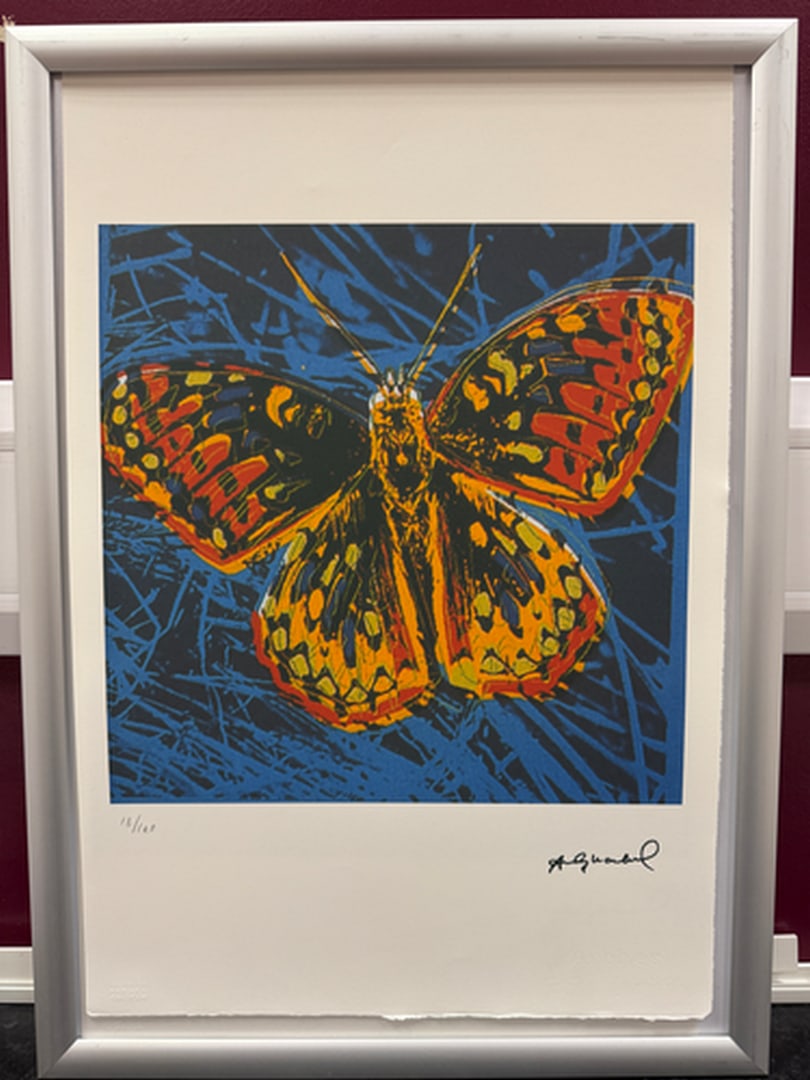 ANDY Warhol, Original, Print, Limited edition, Plate signed: Andy Warhol edition Arabic numbering - numbering 100 copies - Approximate dimensions of the sheet 57.3 x 38.4 cm - INTONSO / IRREGULAR SHEET on 4 sides, weight between 180/210 - Watermark on Arches Fr