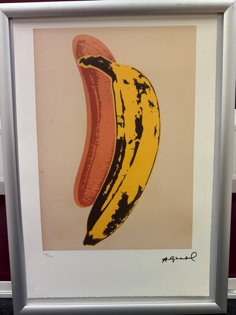 ANDY Warhol, Original, Print, Limited edition, Plate signed: Andy Warhol edition Arabic numbering - numbering 100 copies - Approximate dimensions of the sheet 57.3 x 38.4 cm - INTONSO / IRREGULAR SHEET on 4 sides, weight between 180/210 - Watermark on Arches Fr