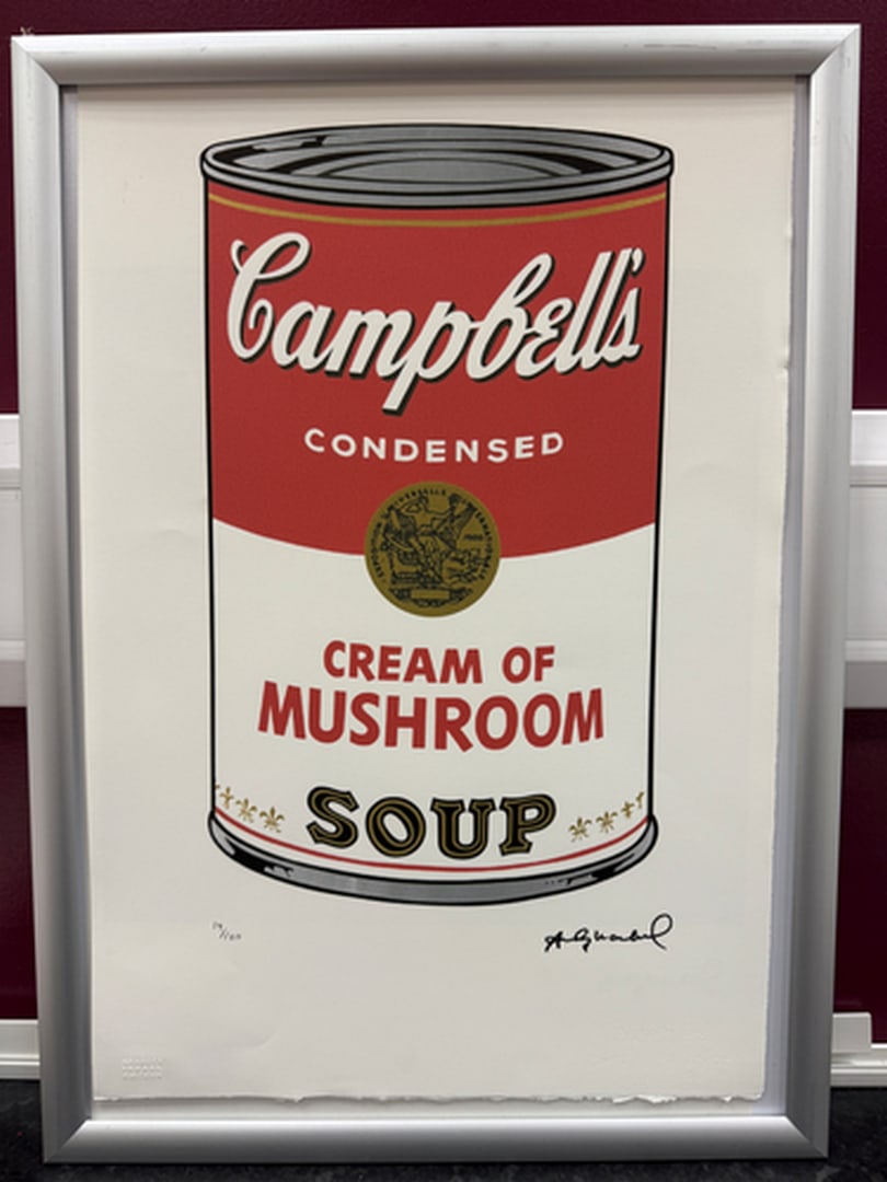 ANDY Warhol, Original, Print, Limited edition, Plate signed: Andy Warhol edition Arabic numbering - numbering 100 copies - Approximate dimensions of the sheet 57.3 x 38.4 cm - INTONSO / IRREGULAR SHEET on 4 sides, weight between 180/210 - Watermark on Arches Fr