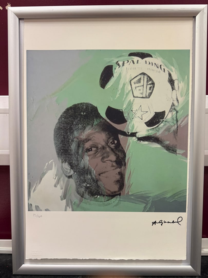 ANDY Warhol, Original, Print, Limited edition, Plate signed: Andy Warhol edition Arabic numbering - numbering 100 copies - Approximate dimensions of the sheet 57.3 x 38.4 cm - INTONSO / IRREGULAR SHEET on 4 sides, weight between 180/210 - Watermark on Arches Fr