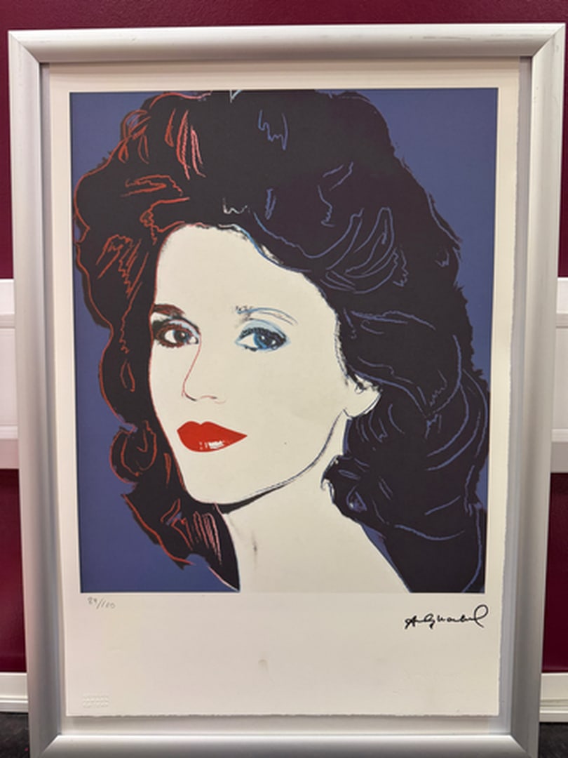 ANDY Warhol, Original, Print, Limited edition, Plate signed: Andy Warhol edition Arabic numbering - numbering 100 copies - Approximate dimensions of the sheet 57.3 x 38.4 cm - INTONSO / IRREGULAR SHEET on 4 sides, weight between 180/210 - Watermark on Arches Fr