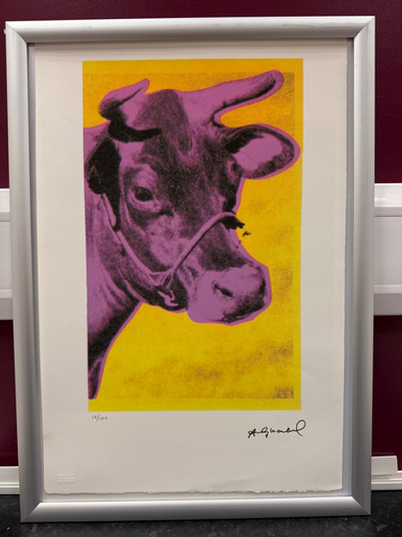 ANDY Warhol, Original, Print, Limited edition, Plate signed: Andy Warhol edition Arabic numbering - numbering 100 copies - Approximate dimensions of the sheet 57.3 x 38.4 cm - INTONSO / IRREGULAR SHEET on 4 sides, weight between 180/210 - Watermark on Arches Fr