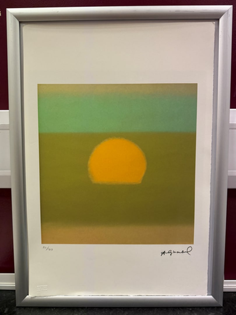 ANDY Warhol, Original, Print, Limited edition, Plate signed: Andy Warhol edition Arabic numbering - numbering 100 copies - Approximate dimensions of the sheet 57.3 x 38.4 cm - INTONSO / IRREGULAR SHEET on 4 sides, weight between 180/210 - Watermark on Arches Fr