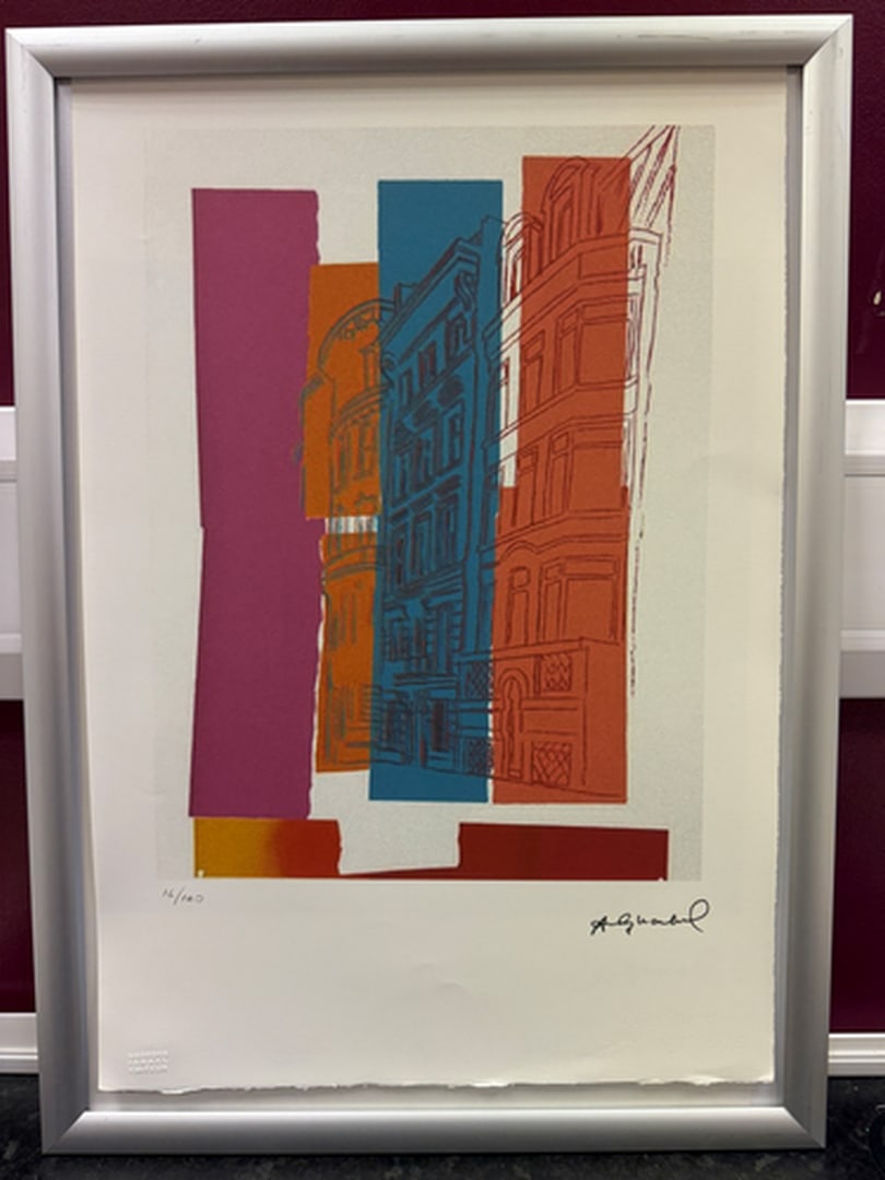 ANDY Warhol, Original, Print, Limited edition, Plate signed: Andy Warhol edition Arabic numbering - numbering 100 copies - Approximate dimensions of the sheet 57.3 x 38.4 cm - INTONSO / IRREGULAR SHEET on 4 sides, weight between 180/210 - Watermark on Arches Fr