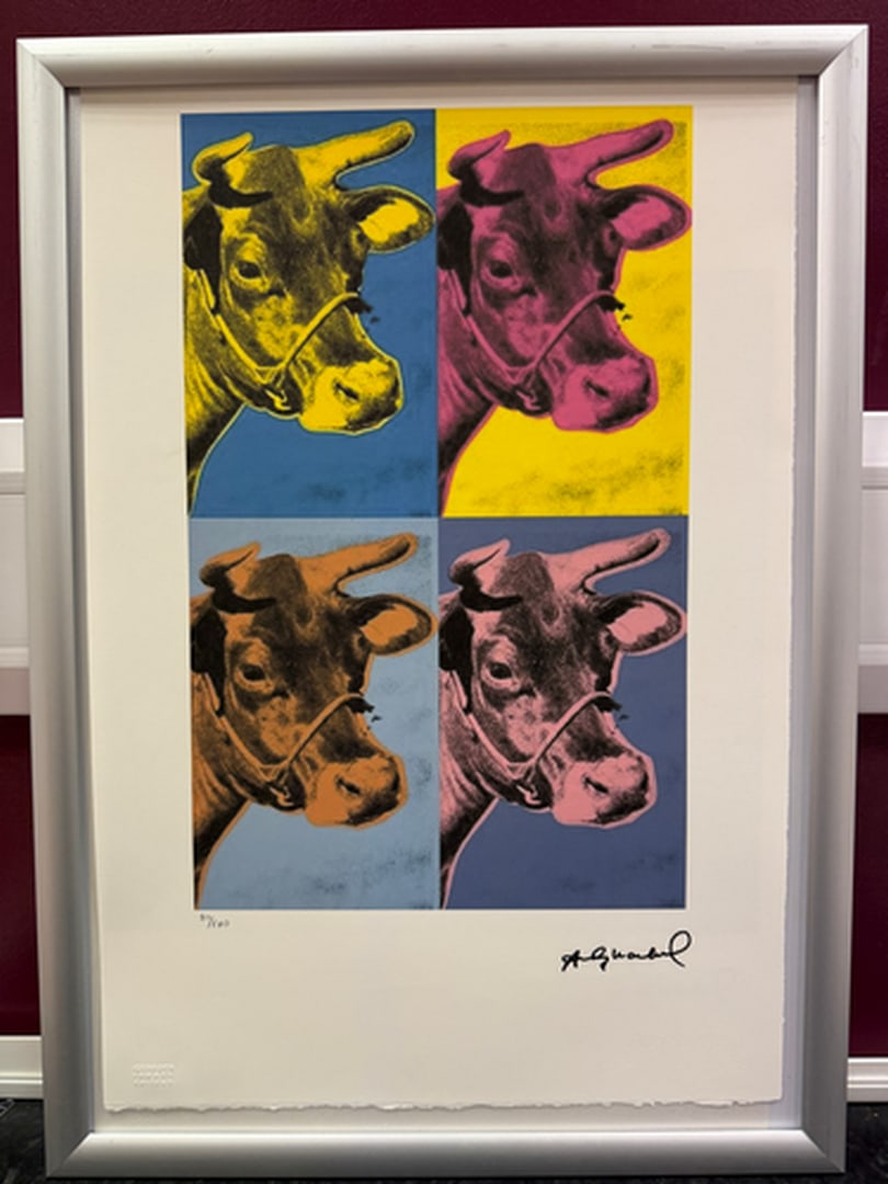 ANDY Warhol, Original, Print, Limited edition, Plate signed: Andy Warhol edition Arabic numbering - numbering 100 copies - Approximate dimensions of the sheet 57.3 x 38.4 cm - INTONSO / IRREGULAR SHEET on 4 sides, weight between 180/210 - Watermark on Arches Fr