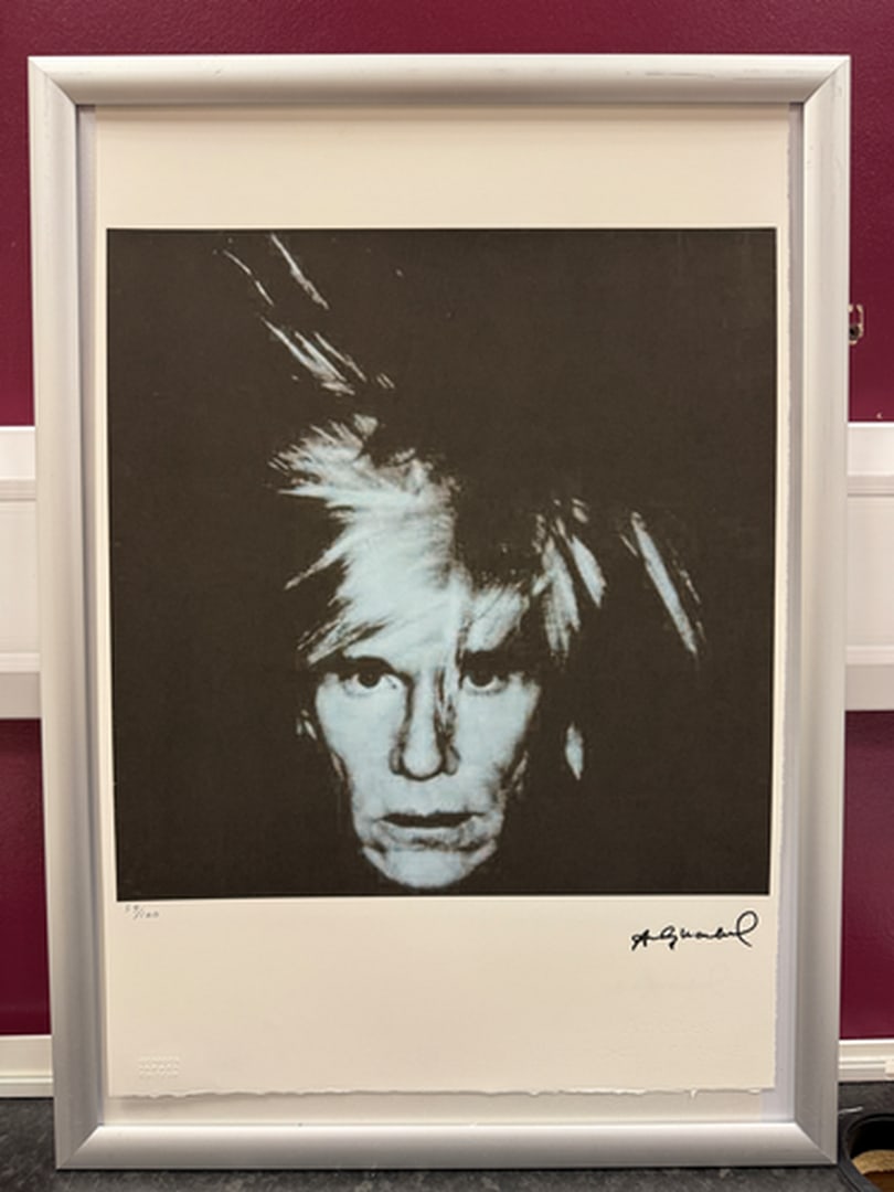 ANDY Warhol, Original, Print, Limited edition, Plate signed: Andy Warhol edition Arabic numbering - numbering 100 copies - Approximate dimensions of the sheet 57.3 x 38.4 cm - INTONSO / IRREGULAR SHEET on 4 sides, weight between 180/210 - Watermark on Arches Fr