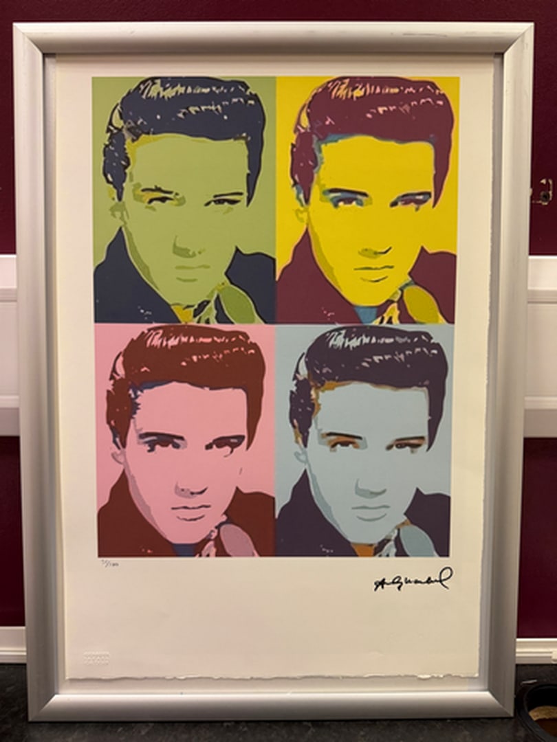 ANDY Warhol, Original, Print, Limited edition, Plate signed: Andy Warhol edition Arabic numbering - numbering 100 copies - Approximate dimensions of the sheet 57.3 x 38.4 cm - INTONSO / IRREGULAR SHEET on 4 sides, weight between 180/210 - Watermark on Arches Fr