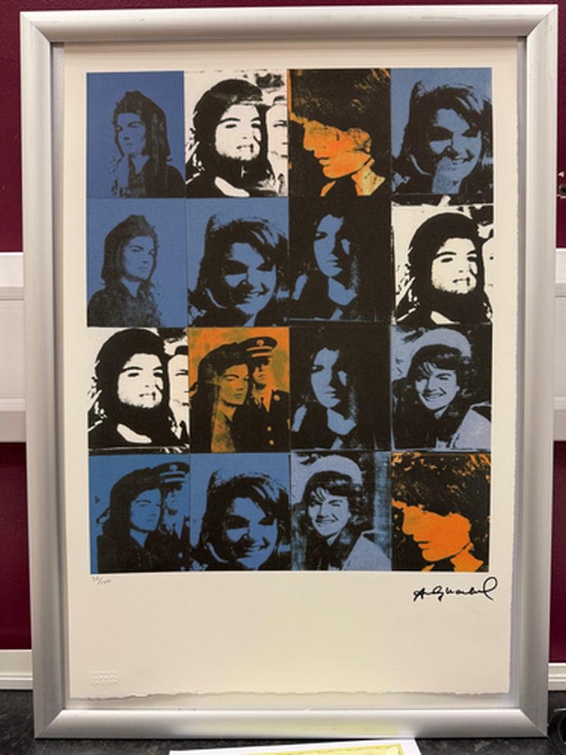 ANDY Warhol, Original, Print, Limited edition, Plate signed: Andy Warhol edition Arabic numbering - numbering 100 copies - Approximate dimensions of the sheet 57.3 x 38.4 cm - INTONSO / IRREGULAR SHEET on 4 sides, weight between 180/210 - Watermark on Arches Fr