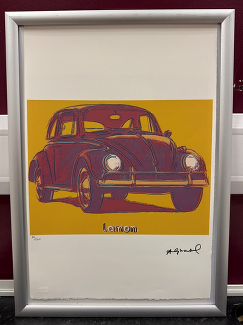ANDY Warhol, Original, Print, Limited edition, Plate signed: Andy Warhol edition Arabic numbering - numbering 100 copies - Approximate dimensions of the sheet 57.3 x 38.4 cm - INTONSO / IRREGULAR SHEET on 4 sides, weight between 180/210 - Watermark on Arches Fr