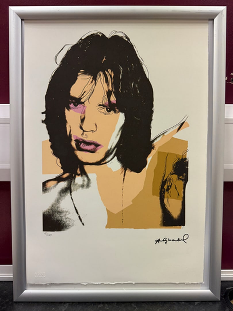 ANDY Warhol, Original, Print, Limited edition, Plate signed: Andy Warhol edition Arabic numbering - numbering 100 copies - Approximate dimensions of the sheet 57.3 x 38.4 cm - INTONSO / IRREGULAR SHEET on 4 sides, weight between 180/210 - Watermark on Arches Fr
