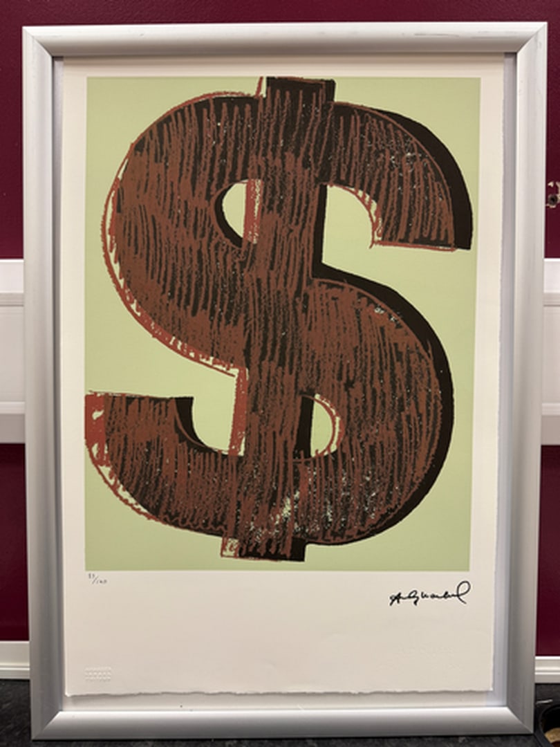 ANDY Warhol, Original, Print, Limited edition, Plate signed: Andy Warhol edition Arabic numbering - numbering 100 copies - Approximate dimensions of the sheet 57.3 x 38.4 cm - INTONSO / IRREGULAR SHEET on 4 sides, weight between 180/210 - Watermark on Arches Fr