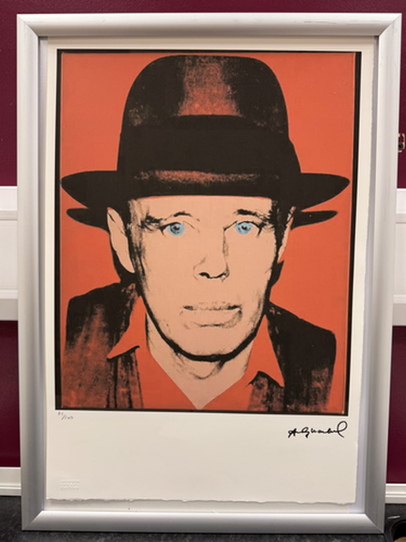 ANDY Warhol, Original, Print, Limited edition, Plate signed: Andy Warhol edition Arabic numbering - numbering 100 copies - Approximate dimensions of the sheet 57.3 x 38.4 cm - INTONSO / IRREGULAR SHEET on 4 sides, weight between 180/210 - Watermark on Arches Fr