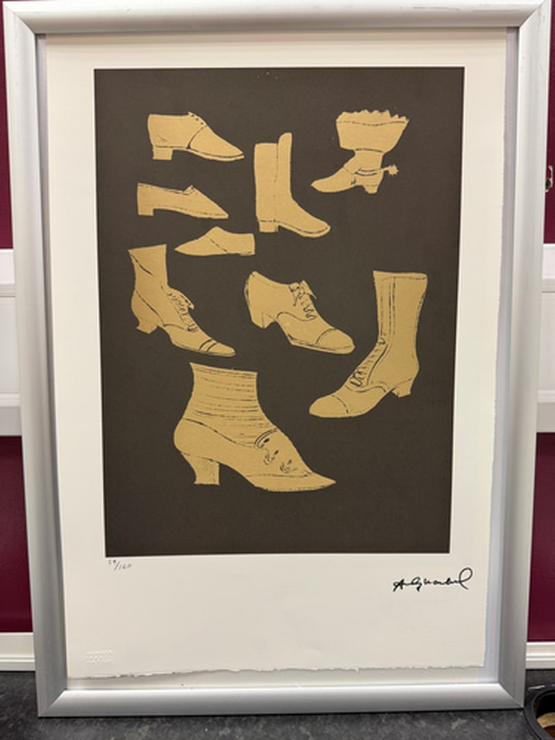 ANDY Warhol, Original, Print, Limited edition, Plate signed: Andy Warhol edition Arabic numbering - numbering 100 copies - Approximate dimensions of the sheet 57.3 x 38.4 cm - INTONSO / IRREGULAR SHEET on 4 sides, weight between 180/210 - Watermark on Arches Fr