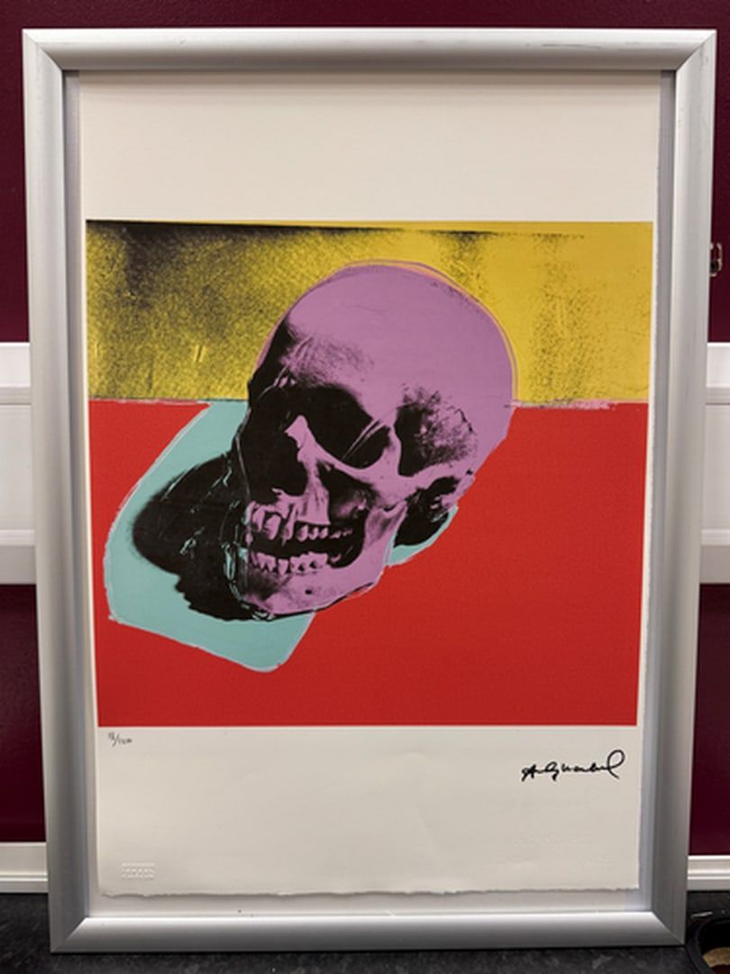ANDY Warhol, Original, Print, Limited edition, Plate signed: Andy Warhol edition Arabic numbering - numbering 100 copies - Approximate dimensions of the sheet 57.3 x 38.4 cm - INTONSO / IRREGULAR SHEET on 4 sides, weight between 180/210 - Watermark on Arches Fr