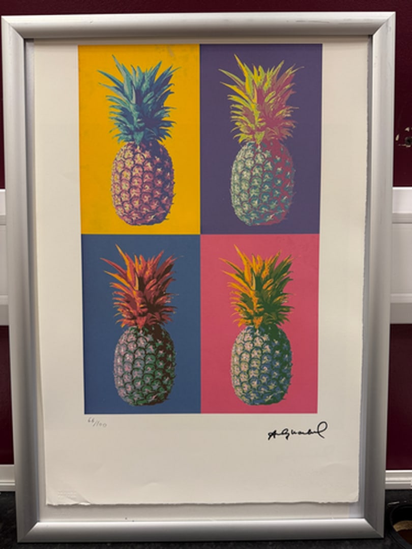 ANDY Warhol, Original, Print, Limited edition, Plate signed: Andy Warhol edition Arabic numbering - numbering 100 copies - Approximate dimensions of the sheet 57.3 x 38.4 cm - INTONSO / IRREGULAR SHEET on 4 sides, weight between 180/210 - Watermark on Arches Fr