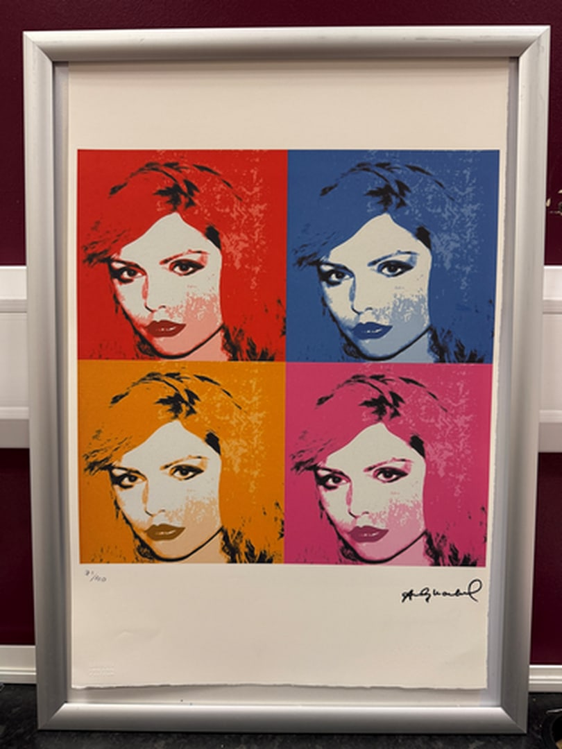 ANDY Warhol, Original, Print, Limited edition, Plate signed: Andy Warhol edition Arabic numbering - numbering 100 copies - Approximate dimensions of the sheet 57.3 x 38.4 cm - INTONSO / IRREGULAR SHEET on 4 sides, weight between 180/210 - Watermark on Arches Fr