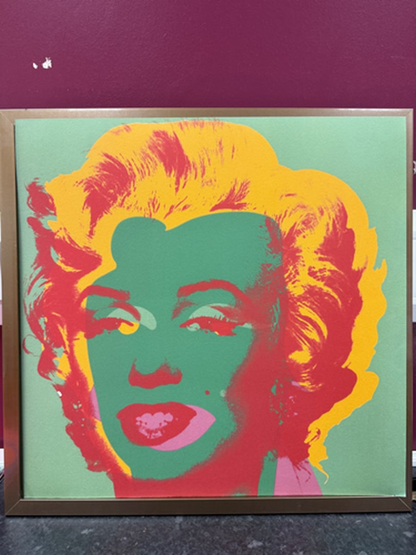 Andy Warhol, (After) Original Print, Limited Edition, Seal, Hand signed And Numbered (1 of 4)