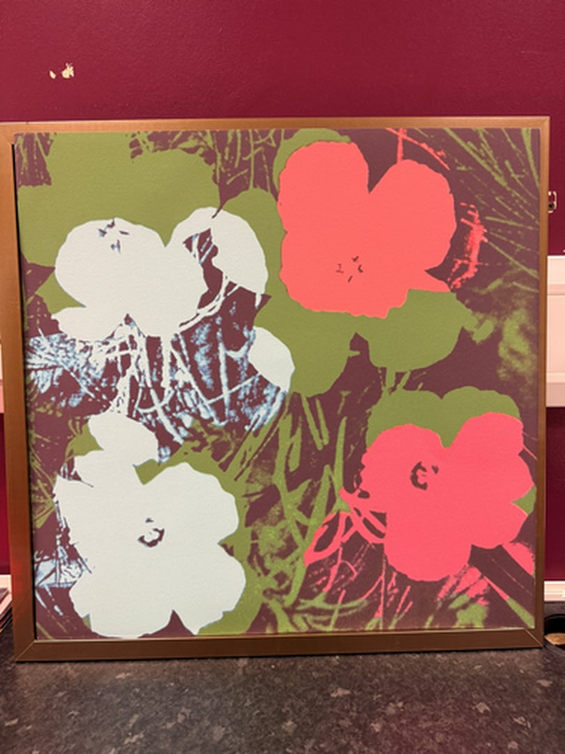 Andy Warhol, (After) Original Print, Limited Edition, Seal, Hand signed And Numbered: Andy Warhol, (After) Original Print, Limited Edition, Seal, Hand signed And Numbered No COA No documentation and only 20 years in provenance by private Collection. sold as attributed to the artist and