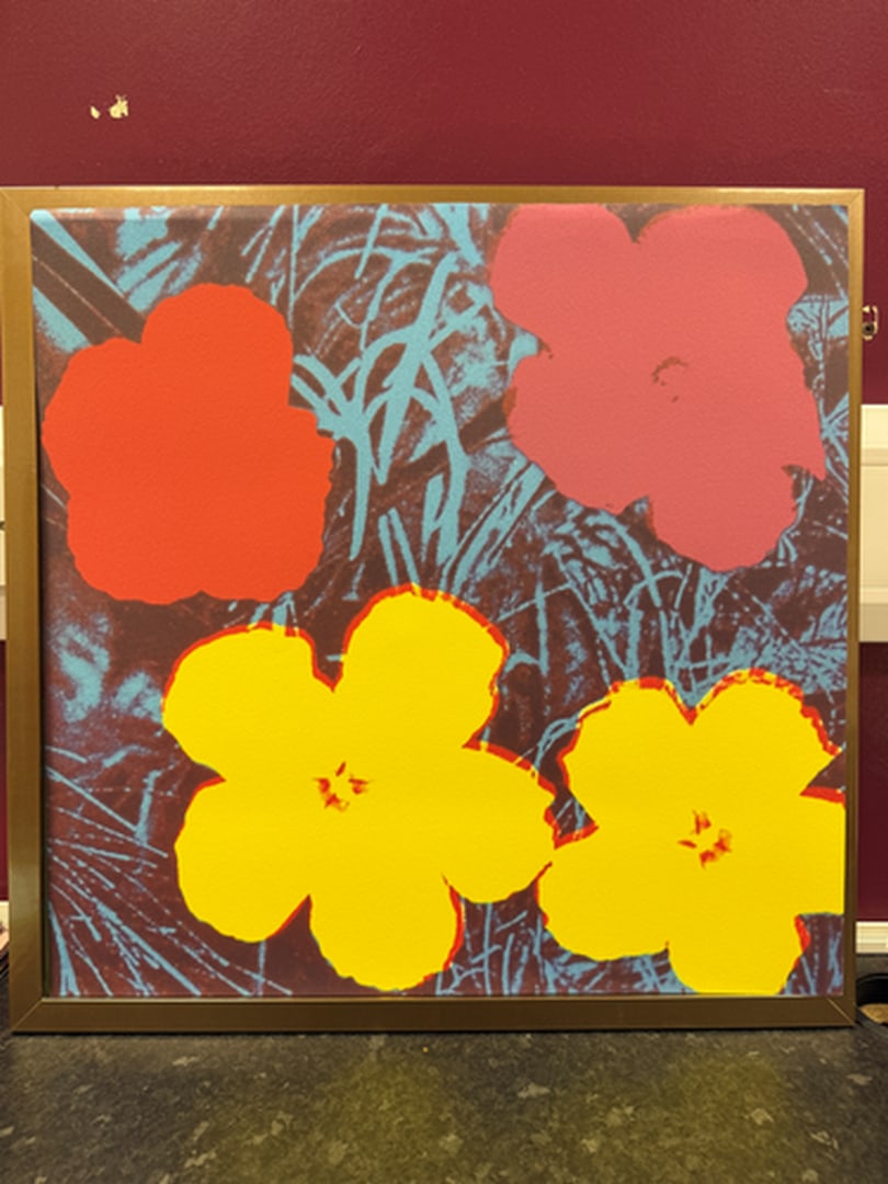 Andy Warhol, (After) Original Print, Limited Edition, Seal, Hand signed And Numbered (1 of 3)