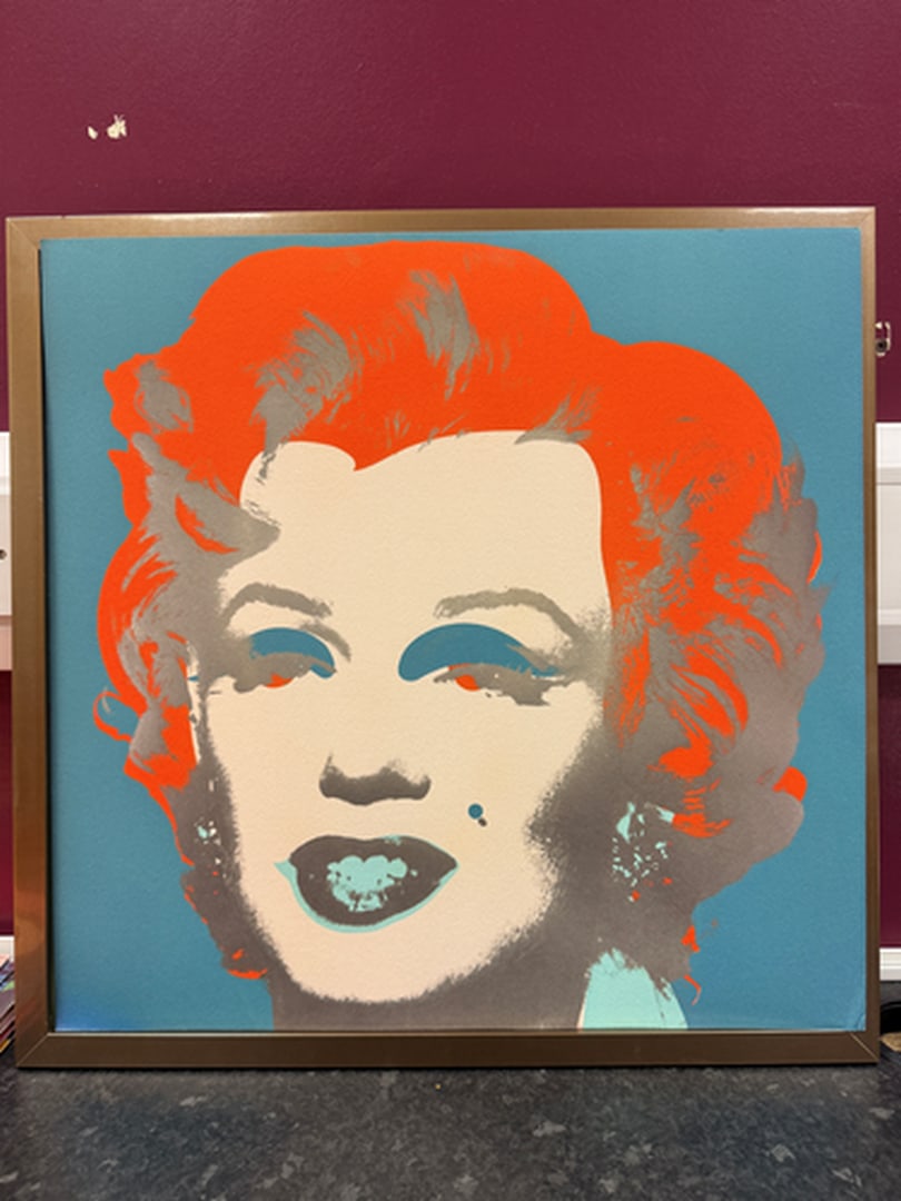 Andy Warhol, (After) Original Print, Limited Edition, Seal, Hand signed And Numbered (1 of 4)