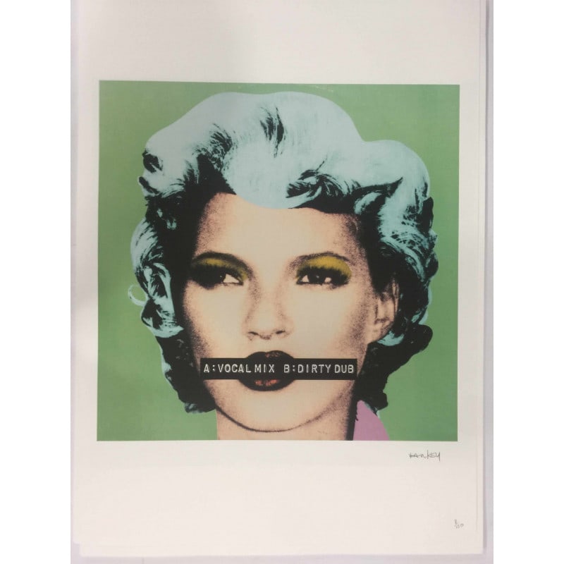 Banksy, In the manner of?, Limited Edition, Signed Print, Seal, Stamp,: Banksy, In the manner of?, Limited Edition, Signed Print, Seal, Stamp, Limited edition of (150) signed lithograph offset on Fabriano Cotton Privilege paper, with Grafi