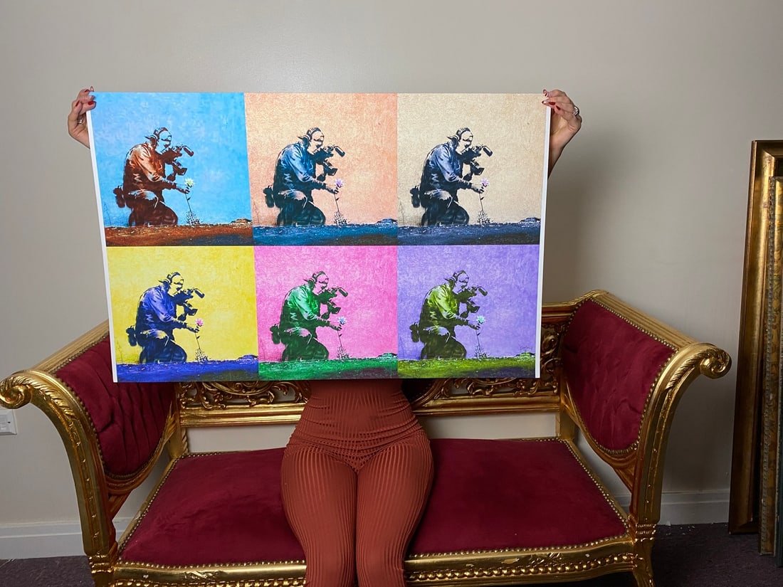 Banksy, In the manner of?, Walled Off Hotel, COA, Original, Limited Edition. Signed. Numbered: Banksy, In the manner of?, Walled Off Hotel, COA, Original, Limited Edition. Signed. Numbered. Direct from the walled of Hotel Art Gallery UK, Limited Edition Prints. Please note al
