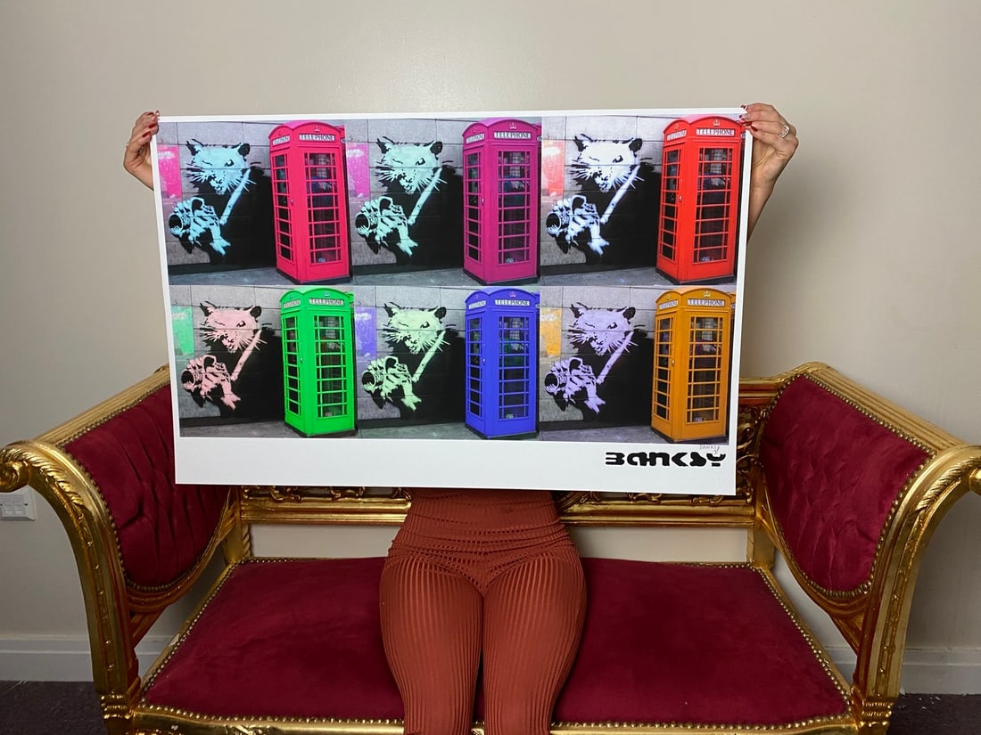 Banksy, In the manner of?, Walled Off Hotel, COA, Original, Limited Edition. Signed. Numbered: Banksy, In the manner of?, Walled Off Hotel, COA, Original, Limited Edition. Signed. Numbered. Direct from the walled of Hotel Art Gallery UK, Limited Edition Prints. Please note al