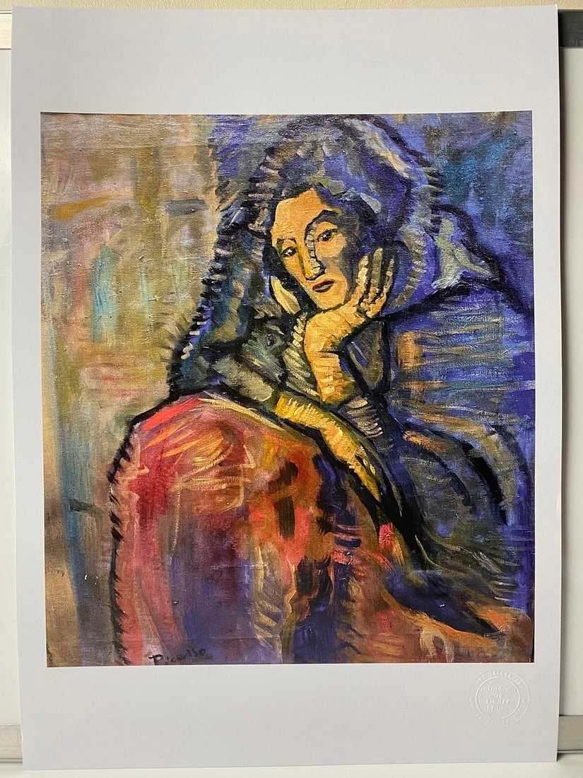 Pablo Picasso, Original Print, Limited Edition, Gallery Seal, Stamped, (1 of 7)