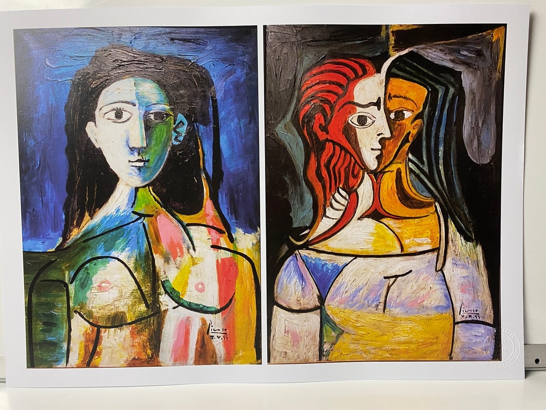 Pablo Picasso, Original Print, Limited Edition, Gallery Seal, Stamped, (1 of 10)
