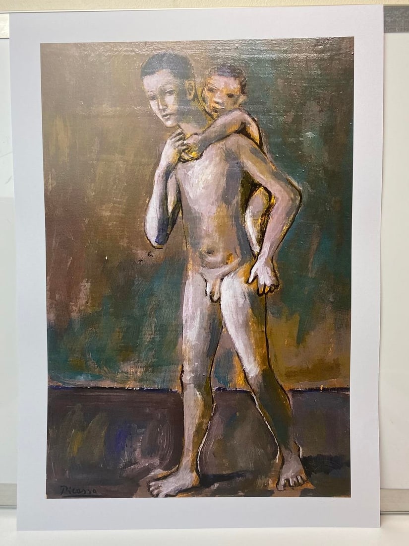 Pablo Picasso, Original Print, Limited Edition, Gallery Seal, Stamped, (1 of 7)
