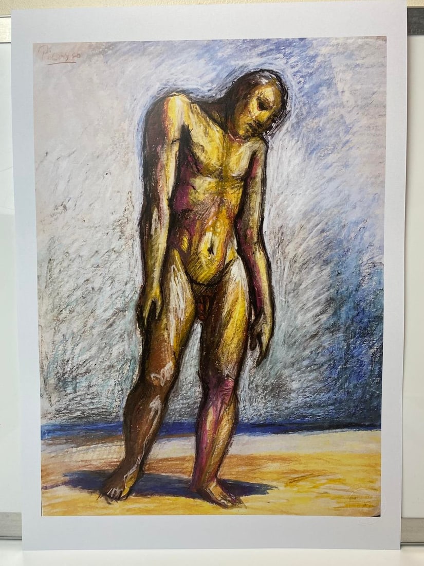 Pablo Picasso, Original Print, Limited Edition, Gallery Seal, Stamped, (1 of 7)