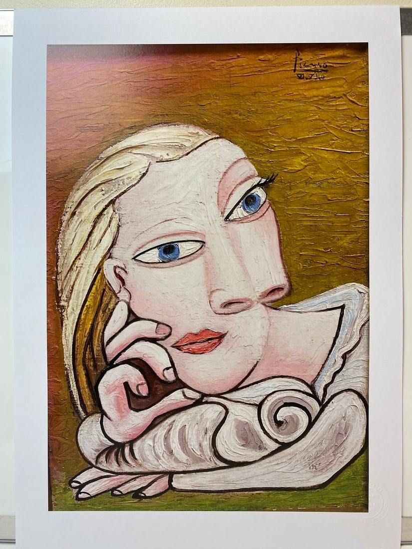 Pablo Picasso, Original Print, Limited Edition, Gallery Seal, Stamped,: Pablo Picasso, Original Print, Limited Edition, Gallery Seal, Stamped, Digital print on paper, Solid Finishing: Classic (300gsm) Limited Edition of 2500 Numbered and Stamped Sizes- 32 x 45cm