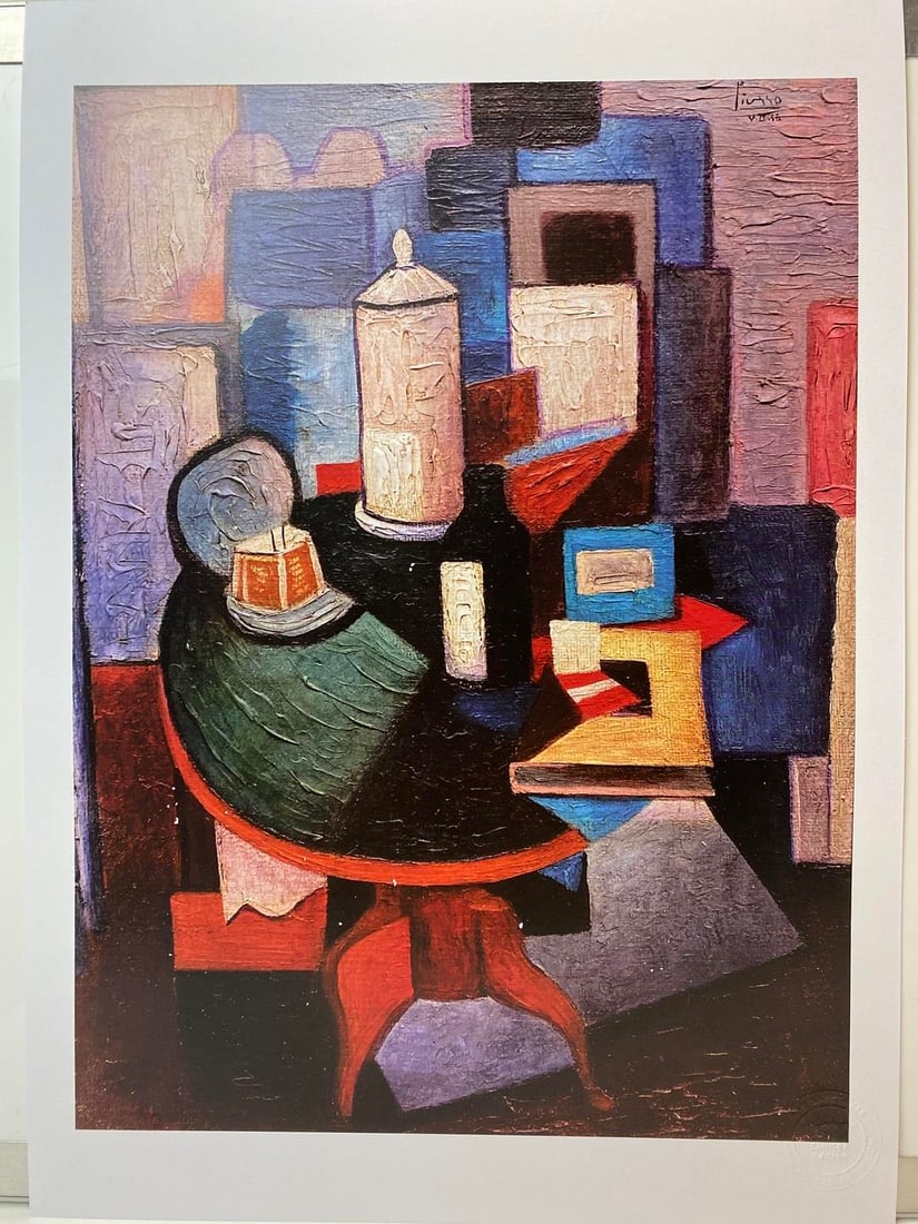 Pablo Picasso, Original Print, Limited Edition, Gallery Seal, Stamped, (1 of 6)