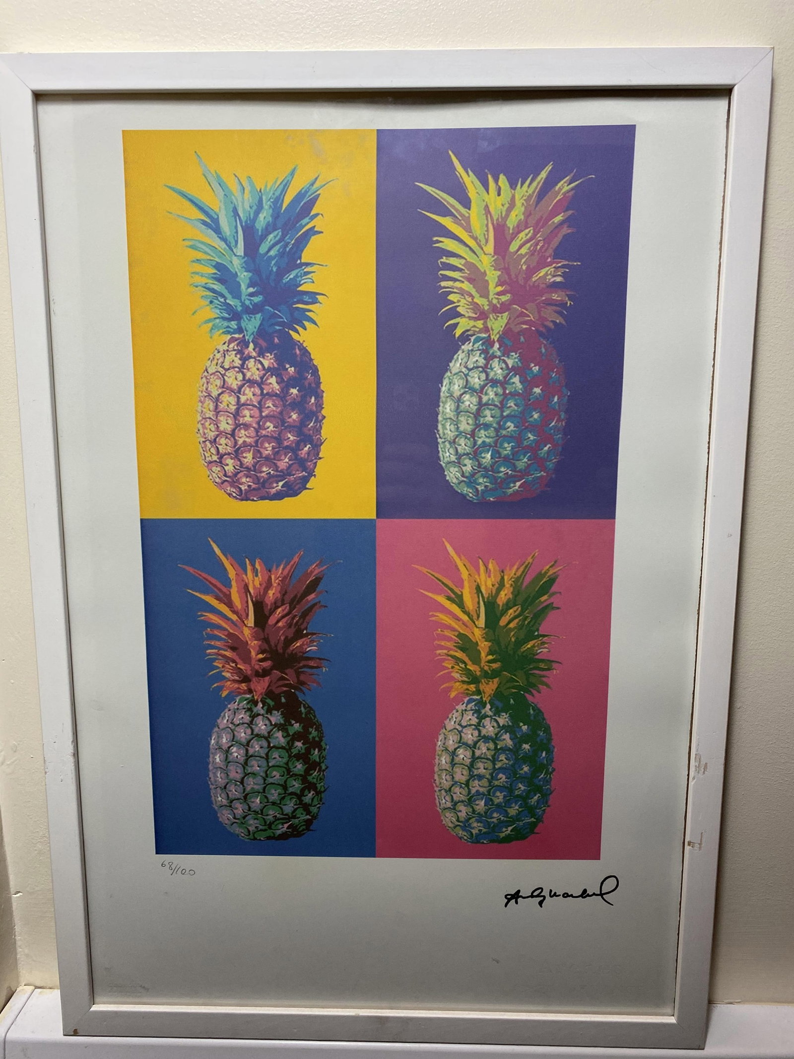 ?ANDY Warhol, Original, Print, Limited addition, Plate signed,?: ANDY Warhol, Original, Print, Limited addition, Plate signed,? Andy Warhol edition Arabic numbering - numbering 100 copies - Approximate dimensions of the sheet 57.3 x 38.4 cm - INTONSO / IRREGULAR SH