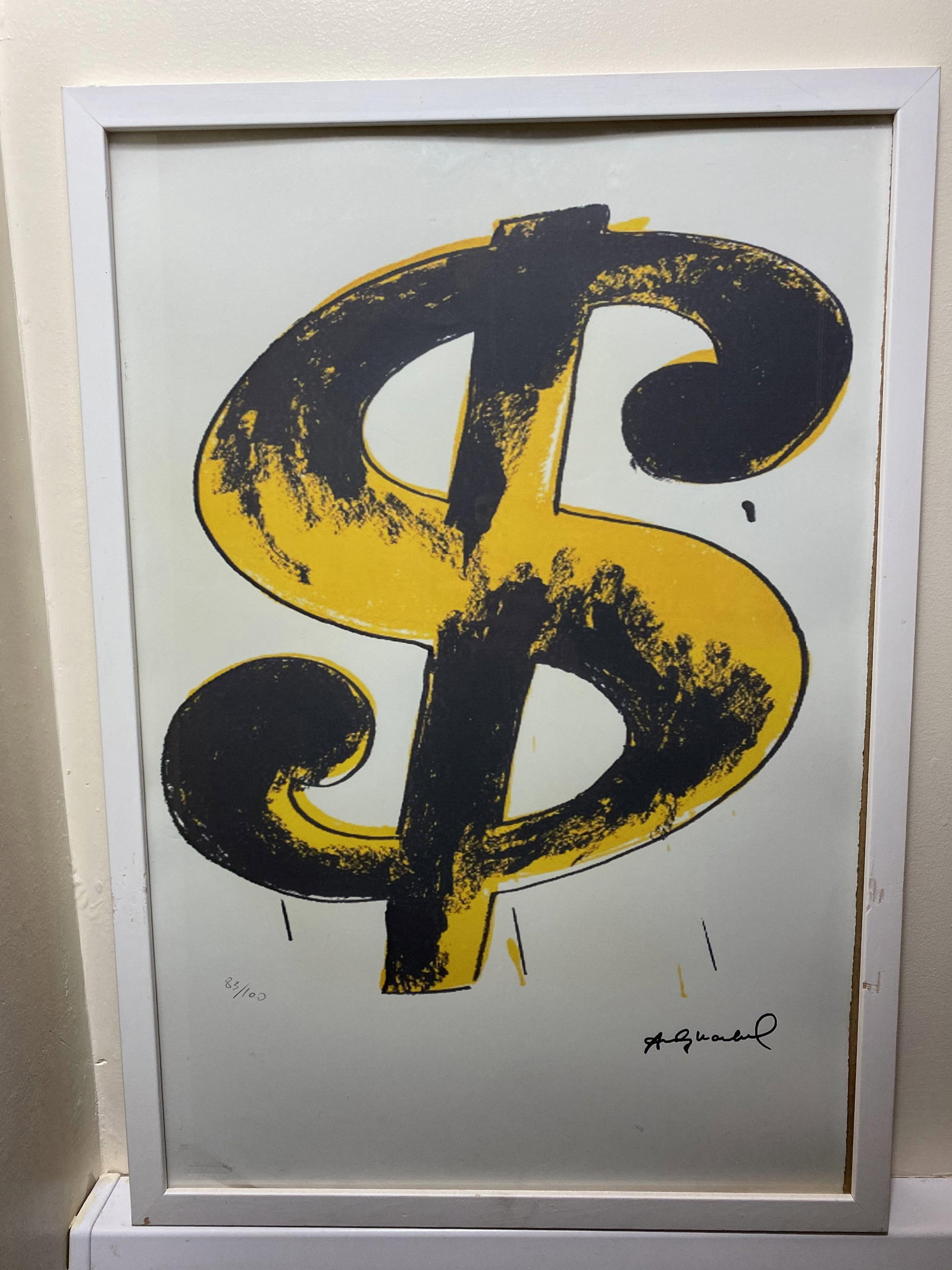 ?ANDY Warhol, Original, Print, Limited addition, Plate signed,?: ANDY Warhol, Original, Print, Limited addition, Plate signed,? Andy Warhol edition Arabic numbering - numbering 100 copies - Approximate dimensions of the sheet 57.3 x 38.4 cm - INTONSO / IRREGULAR SH