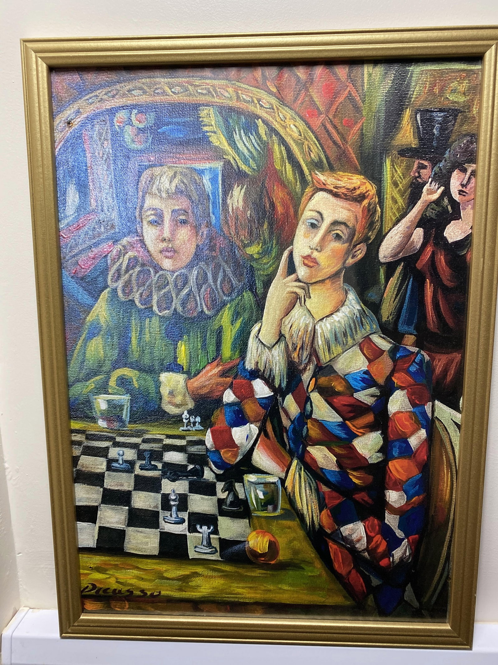 Picasso, Original Poster,Gallery99 Limited Edition,: Limited edition poster printed on a glossy paper, measurements, 420 x 594 mm with watermark seal and stamp on the back from art gallery99 private collection. Please note artwork would be shipped witho